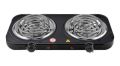 Electric Stove (Double) for cooking, Hot Plate heat up in just 2 mins, Easy to clean, 2000W, Automatic.. 