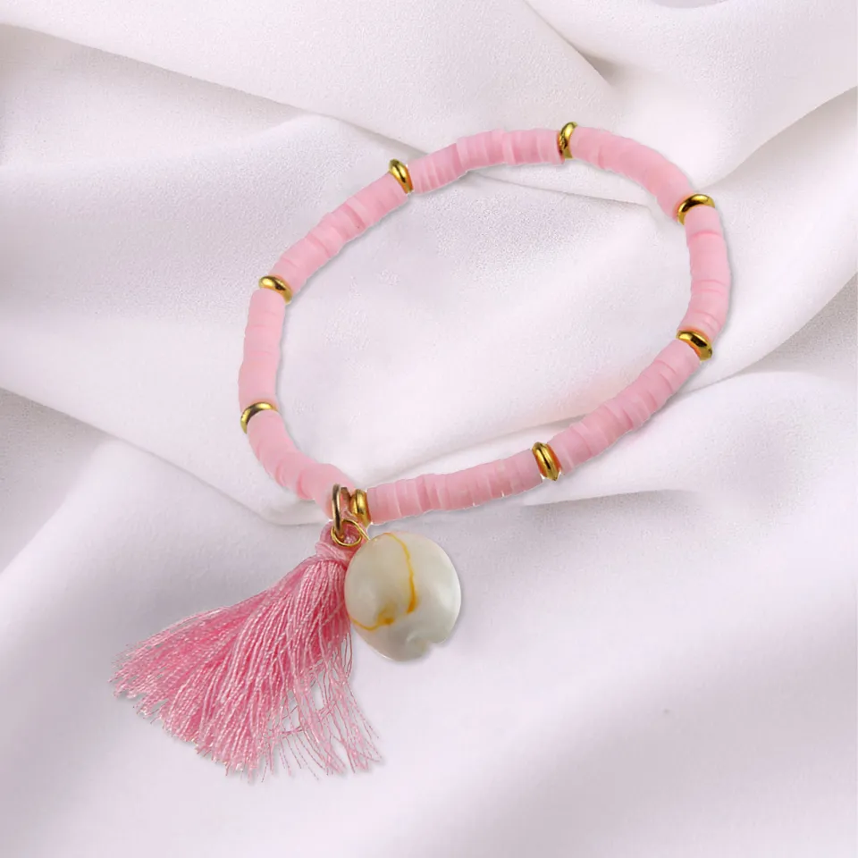 アクセサリー MASU RAINDROP BRACELET PINK MASU(エムエーエスユー)のRAINDROP BRACELET PINKの通販