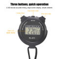 Digital Sport Stopwatch Timer, Black Sports Stopwatch Waterproof Alarm Clock Function Easy To Read Multifunction for Racing for Swimming for Judging. 