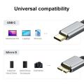 Micro B USB 3 0 to Type C Cable Connector Charging Sync 5Gbps Tranfer Type-C to USB 3.0 Micro B Cable Hard Drive Disk Data Cord. 