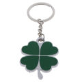 1Pc Stainless Green Leaf Keychain Fashion Four Leaf Clover Steel Lucky Key Chain Eshylala. 