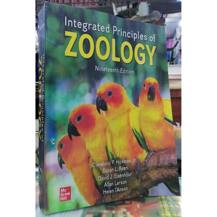 Integrated Principles of Zoology by Hickman 19th Ninteenth Editiom