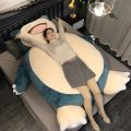 200/150cm Giant Snorlax Plush Pokemon Plush Toys Kawaii Soft Snorlax Leather Shell Plushie NO Filling Pillow Gifts for Children. 