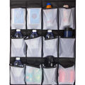 Over The Door Shoe Organizer, Clear Hang Shoe Rack, Fabric Closet Shoe Organizer Storage Bag, 24 Large Mesh Pockets Door Shoe Holder. 
