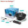 Colorful Starry Sky Galaxy Projector Nightlight Child Bluetooth USB Music Player Star Night Light Romantic Projection Lamp Gifts. 