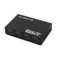 HDMI Splitter 4 port 2k 4k.HDMI Splitter 1 in 4 Out 4 Port 1x4 Full HD 1080P HDMI 1.4 Splitter Converter Support 3D 2K 4K Digital Audio Format. 