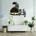 Mister Traders Brand Wall Clock With Premium Light I Clock I Clock For Wall I Clocks For Room I Clocks I Clock Wall Stylish I Wall Clock I Wall Clocks For Bedroom I Wall Decoration Items I Decorating Items I Home Decoration Items I Home Décor I Wall Décor. 