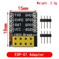 ESP01 Programmer Adapter UART GPIO0 ESP-01 Adaptater ESP8266 CH340G USB to ESP8266 Serial Wireless Developent Board Module. 
