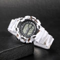 Electronic Watch Calendar Alarm Clock Night Light Stopwatch Men's Student Watch. 