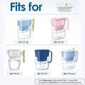 Waterdrop WD-PF-01A Plus Replacement Filters Pitcher Filtration System 200 Gallons (Pack of 3). 