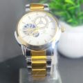 PROKING Luxury Quartz Watch - Gold & Silver Stainless Steel Strap -PROKING Men’s Elegant Quartz Watch - Dual-Tone Design. 