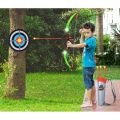 Light Up Archery Bow and Arrow Toy Set for Boys Girls With 3 Suction Cup Arrows. 