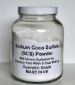 Sodium Coco Sulfate (SCS) Powder – Mild Anionic Surfactant for Shampoo, Face Wash & Soap Making – Cosmetic Grade  50G. 