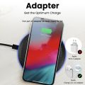 30W Wireless Charger For iphone 12 Mini 12 Pro Max 8 Plus Qi Wireless Charging Pad For Samsung S9 S10+ Note 9 Wireless Chargers. 