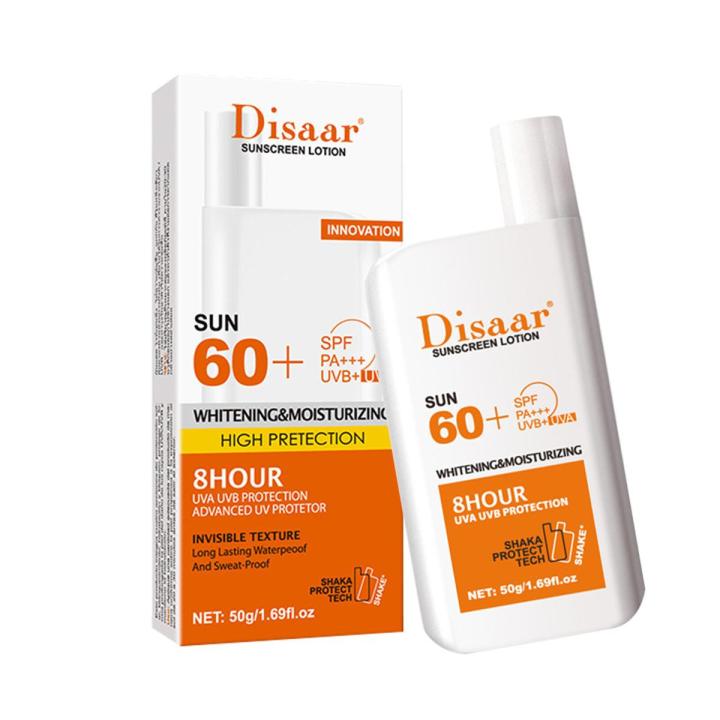 Disaar Whitening and Moisturizing Sunblock Sunscreen Lotion SPF 60