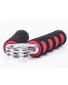Pair of Hand Grippers-Soft Foam Hand Exerciser - Red. 