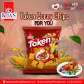 Khan Food Token Corn Chips Rs.10/- Pack of 25 Pouches. 