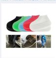 Non-Slip Silicone Rain Boot Shoe Cover Waterproof Reusable Foldable Overshoes Large Size 41 to 45. 