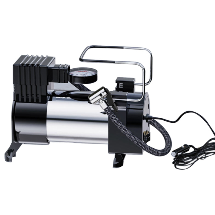 19 cylinder vacuum inflator tire air pump with digital pressure gauge ...