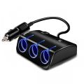 Car Adaptor Triple 3Con Port & 2 Usb Port. 