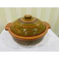 Clay Karahi Traditional Cooking Pot | Capacity 3 Liter. 