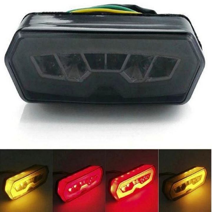 LED Back Light with DRL & Turn Signal for Motorcycle Universal