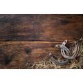 Old Rusty Vintage Metal Horseshoe Antique Wall or Door Decor. 