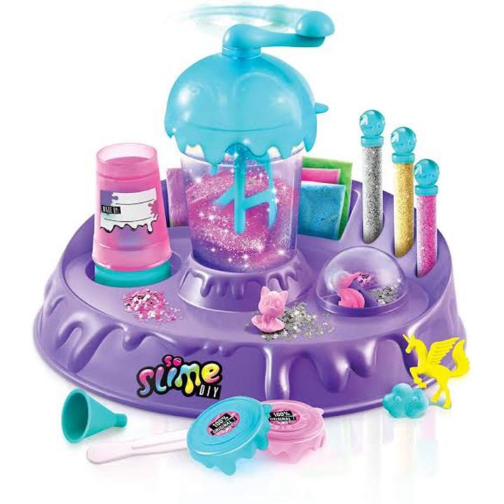 DIY Slime Maker Factory Maker Kit Toy Glitter Fun Educational Activities Kids Squishy