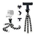 TechKart Large Gorilla Pod Flexible Tripod Stand Mini Octopus Tripod (10 inches) With Free Mobile Holder for Mobile DSLR Gopro - Large Size (10 inches). 