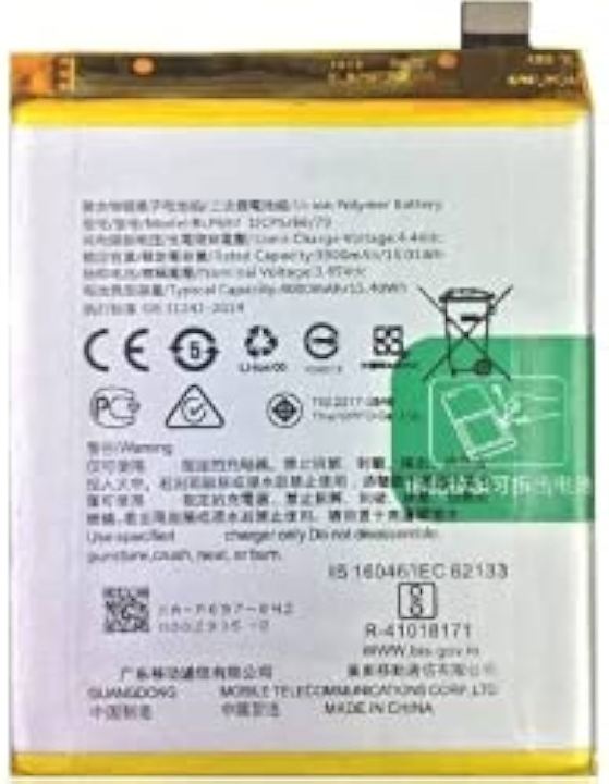 New Genuine OPPO F17 F17 Pro A92S A93 Reno 4 Z 5G...BLP779 Mobile Phone Battery