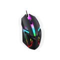 RGB Wired Gaming Mouse with Mousepad Set - Multi-Color, High-Speed Response, 7 Color Light Design, 3 DPI Settings - Perfect for Laptop & PC. 