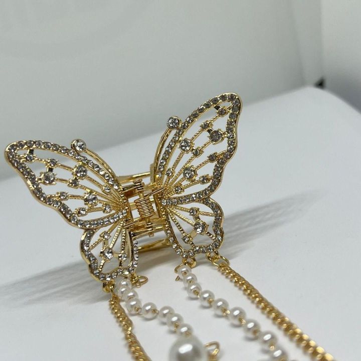 Tassel%20Butterfly%20Pearl%20Hair%20Catchers%20Hairpins%20for%20Girls%20and%20Women%20Hair%20accessories%20-%20Image%203
