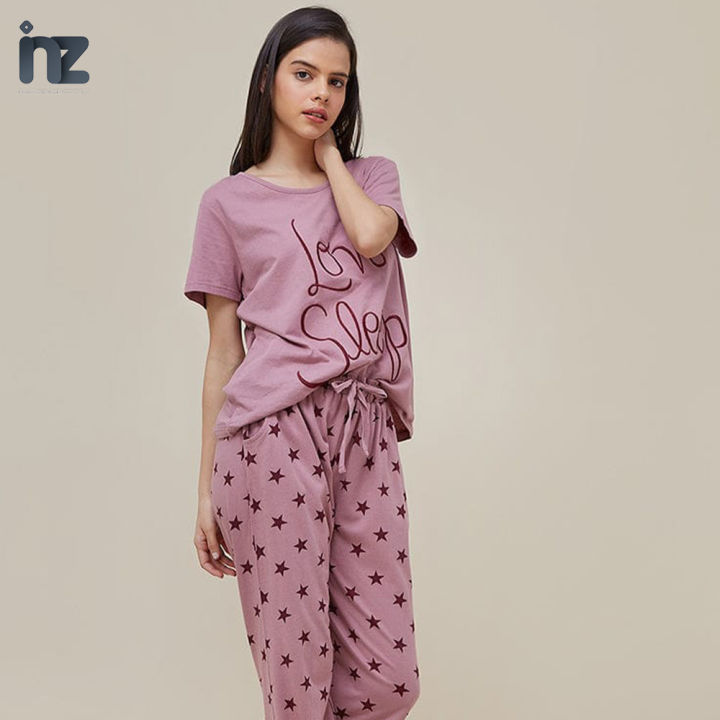 Night Wear for Women Night suit for girls and women Sleeping Dress Girls Sleepwear Sexy Loungewear Sleeping Suit lingerie T shirt and Pajama Night Dress for girls and women Daraz.pk