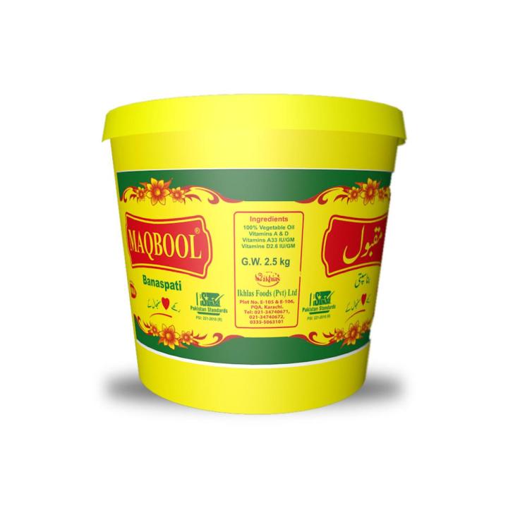 Maqbool Banaspati 2.5kg Bucket