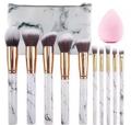 Pack of 12 High Quality Professional Makeup Cosmetic Brush Set With Steel Box. 