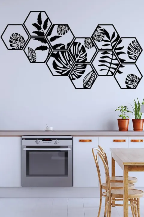 Hexagon%20Wooden%20Wall%20Art%20%E2%80%93%20Modern%20Tropical%20Leaf%20&%20Monstera%20Plant%20Design%20%7C%203D%20Botanical%20Laser%20Cut%20Geometric%20Wood%20Wall%20Hanging%20for%20Home,%20Bedroom%20&%20Office%20Decor%20-%20Image%204