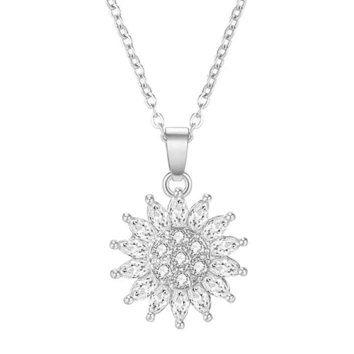 Sunflower%20Necklace%20Rotating%20Stainless%20Steel%20Pendant%20for%20Women%20-%20Image%202