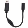 USB Breakaway Extension Cable Cord Adapter for Xbox 360 Wired Gamepad Controller. 