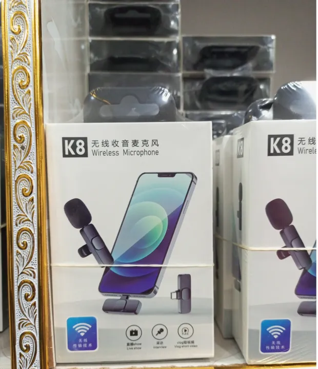 K8%20Wireless%20MIC%20For%20Vlogging%20with%20Microphone%20Accessories%20Video%20for%20Type%20C%20Android,%20IOS%20Lightining%20&%203.5mm%20Jack%20-%20Image%205