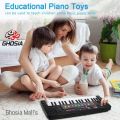 Electronic Piano Keyboard with Mini Microphone- 37 Keys Portable Keyboard Educational Musical Toy Interactive Teaching. 