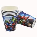 AVENGERS THEME PAPER CUPS - PACK OF 10 PAPER CUPS - AVENGERS CUPS. 