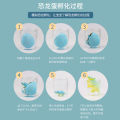 Airline Novelty small dinosaur hatching eggs colorful crackle dinosaur eggs inflated egg toys creative children's stall toys. 