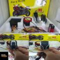 Motorcycle Remote Security Lock Anti Theft Alarm System For Bike Motorcycle Self Starter With Lock & Unlock Feature For Bikes. 