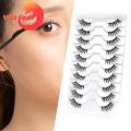 Vist Fox False Eyelashes Effect Cat Eye Lash Half Eyelashes. 