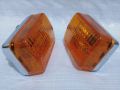 INDICATOR HONDA CD70 AND HONDA CG125 1998 MODEL SQUARE IN PLASTIC 2PCS - FALKIN. 