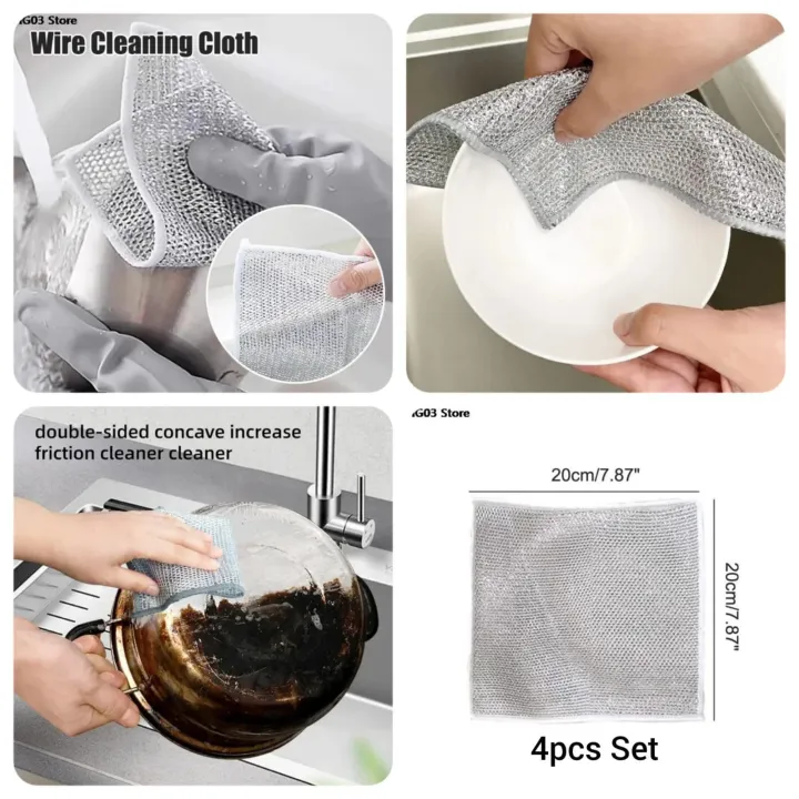 1/4/6/12/24/50/100Pcs%20Rust%20Removal%20Cleaning%20Cloth%20Kitchen%20Magic%20Dishwashing%20Towel%20Metal%20Steel%20Wire%20Cleaning%20Rag%20Microwave%20Stove%20Clean%20Tools%20Dish%20Cloth%20-%20Image%205