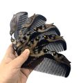 Retro Natural OX Cow Horn Dragon Phoenix Peacock Comb Hair Brush Health Scalp Massage Anti-static Combs Detangle Woman Gift. 