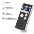 Portable LCD Screen 8GB Digital Voice Recorder - MP3 Player & Telephone Audio Recorder. 