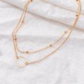 Street Style Multilayer Choker Necklace For Men Women Layered Chain Necklace Jewelry For Teen Boy Pendant Accessory Set. 