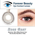 Rose Grey COSMETIC COLORED CONTACT LENSES Eye Contact Lenses Forever Beauty / Disposable Lenses / Lense, Eye Lense / Color Lense / Eye Lenses For Girls Women Men. 